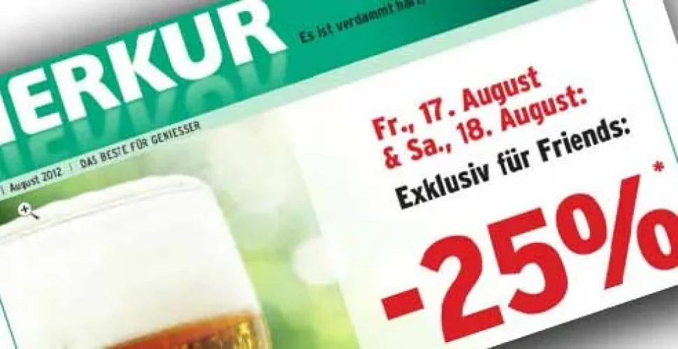 Minus 25 Prozent bei Zielpunkt, Spar und Merkur